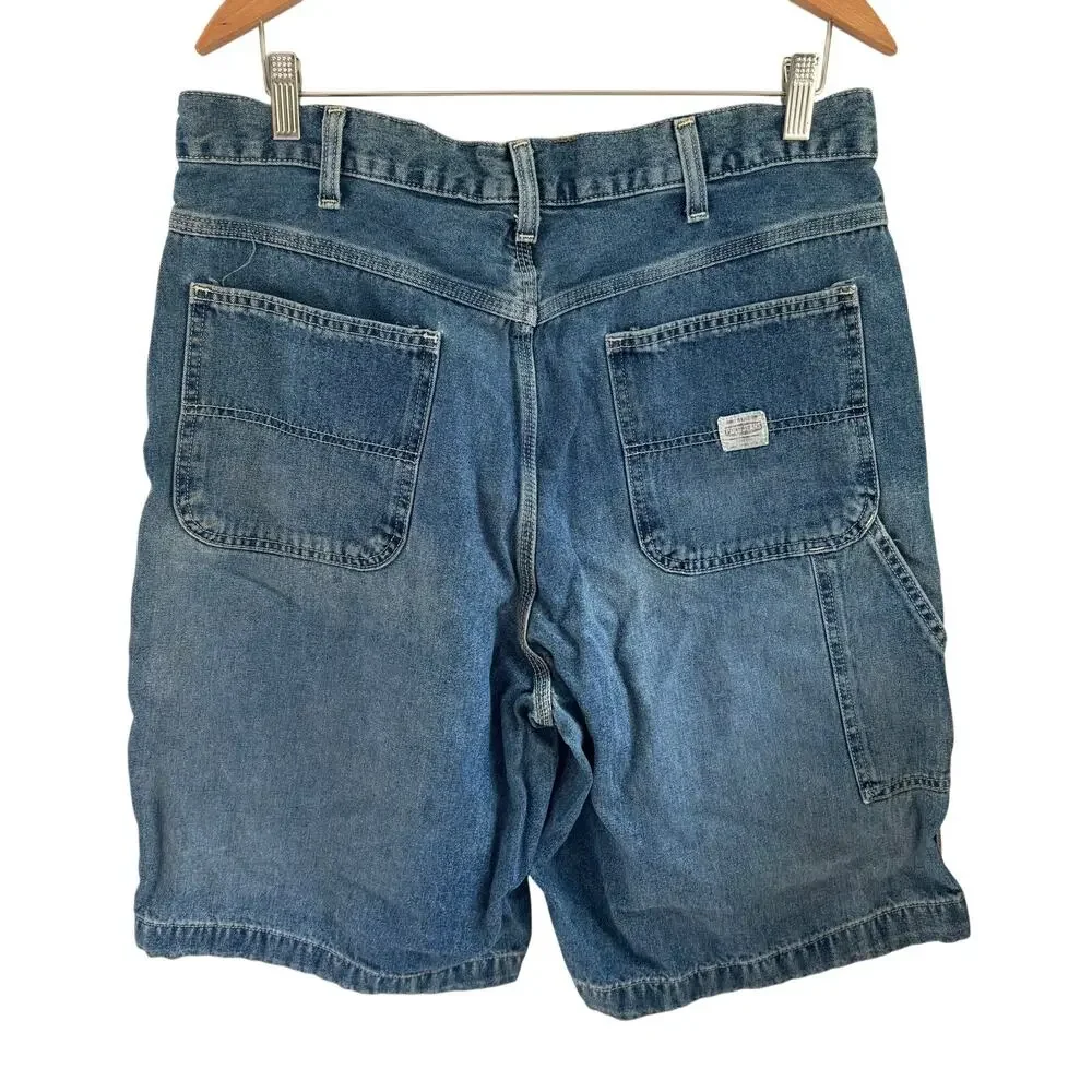 Vintage Ralph Lauren Polo Jeans Marine Carpenter Shorts Size 33